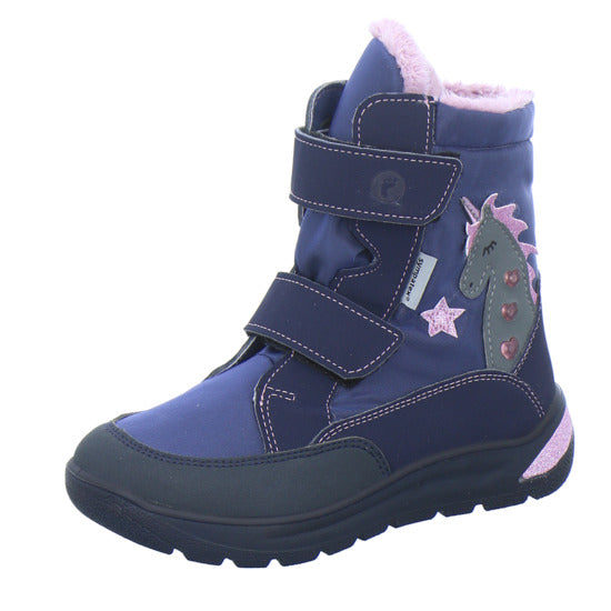 Ricosta Winterschuhe Mädchen Annika Blau-kombi