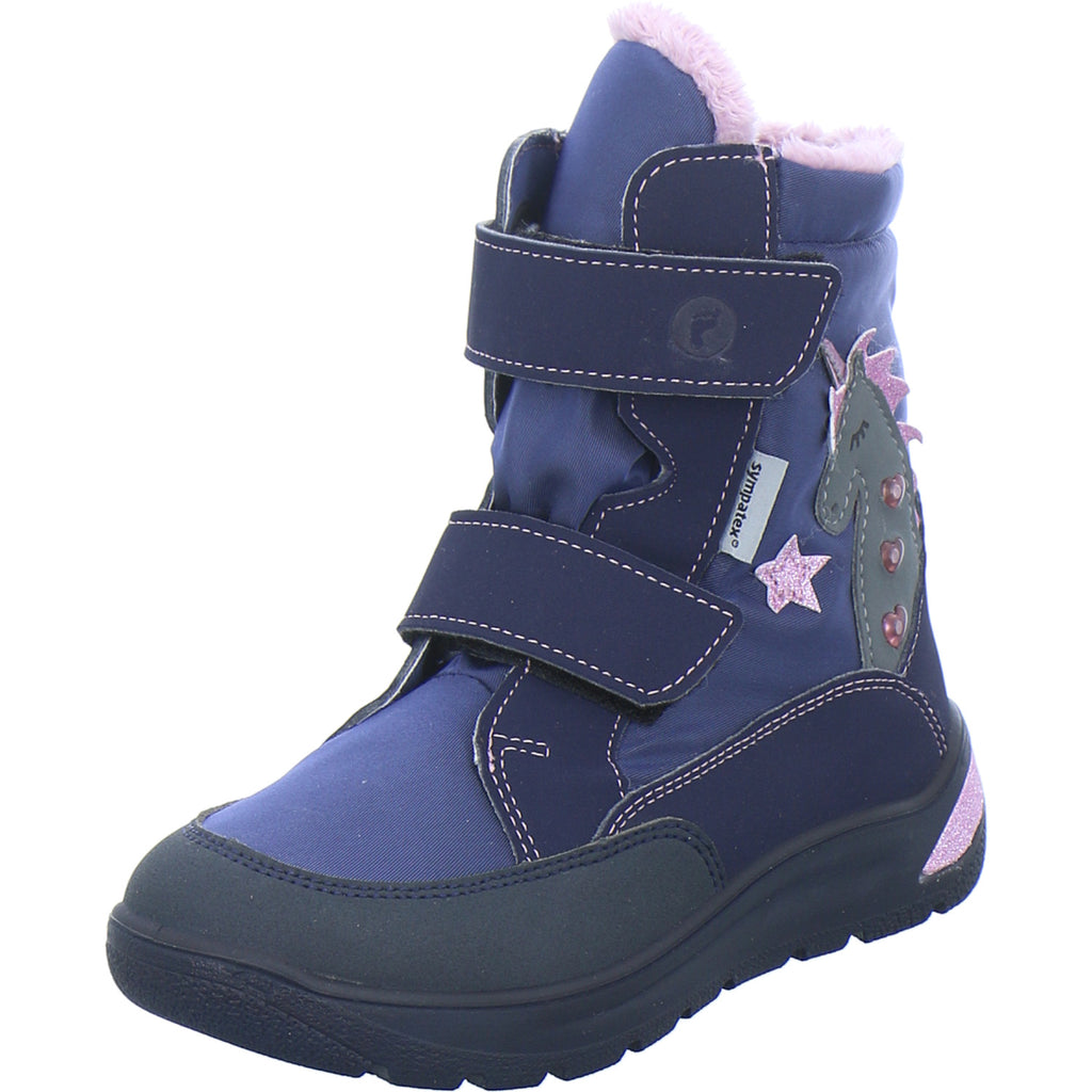 Ricosta Winterschuhe Mädchen Annika Blau-kombi