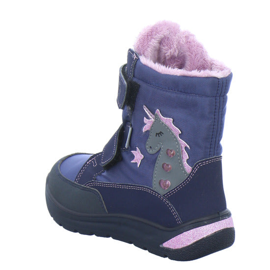 Ricosta Winterschuhe Mädchen Annika Blau-kombi