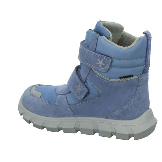 Richter Winterschuhe warm gefüttert Hellblau - 360° Ansicht