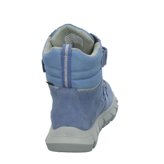 Richter Winterschuhe warm gefüttert Hellblau - 360° Ansicht