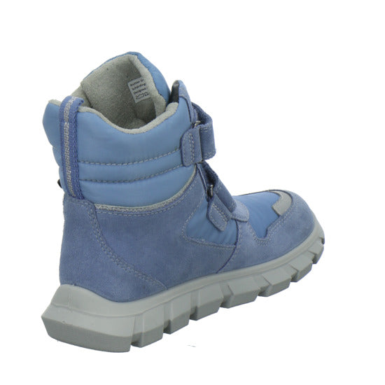 Richter Winterschuhe warm gefüttert Hellblau - 360° Ansicht