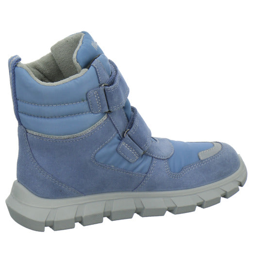 Richter Winterschuhe warm gefüttert Hellblau - 360° Ansicht