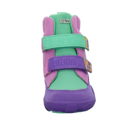 Affenzahn Vegan Comfy Winterschuhe warm gefüttert Violett - 360° Ansicht