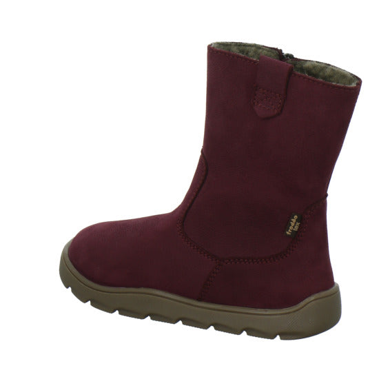 Froddo Winterschuhe Mädchen Barefoot Bordeaux