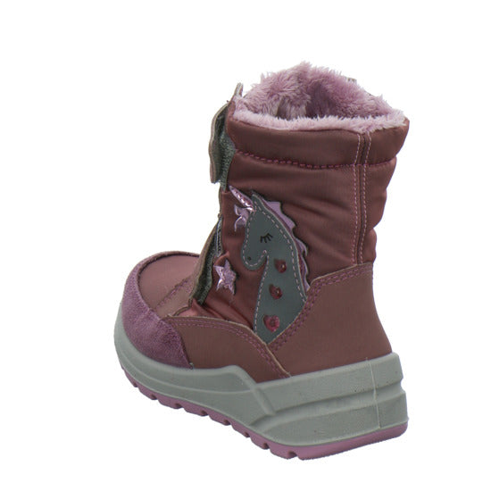 Ricosta Annika Blinker Winterschuhe warm gefüttert Rosa - 360° Ansicht