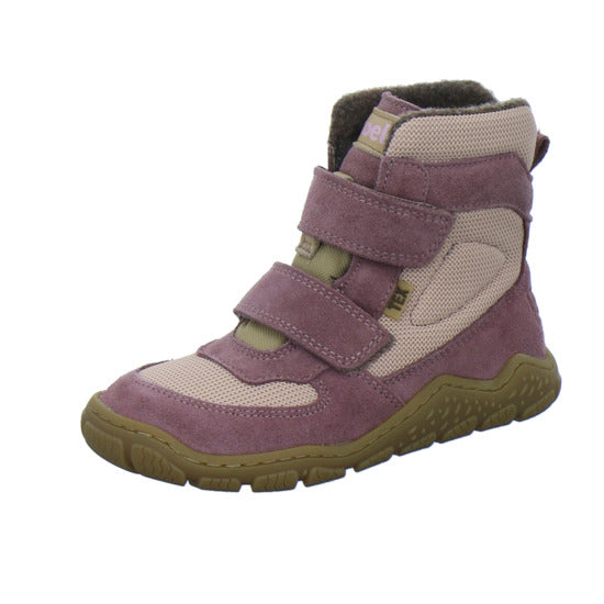 Koel Winterschuhe Mädchen Barefoot Shoes Velcro Rosa