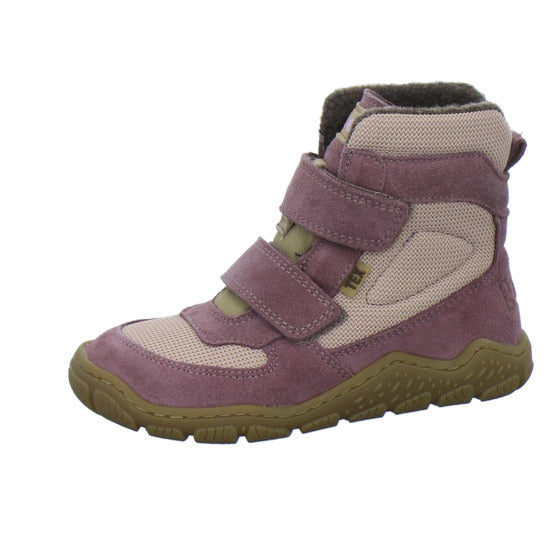 Koel Winterschuhe Mädchen Barefoot Shoes Velcro Rosa