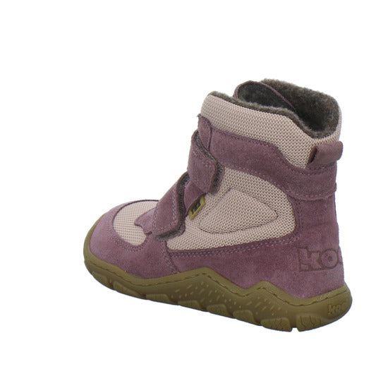 Koel Winterschuhe Mädchen Barefoot Shoes Velcro Rosa