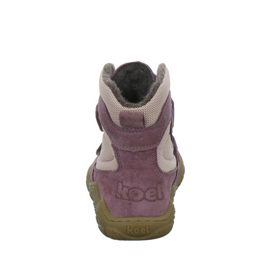 Koel Winterschuhe Mädchen Barefoot Shoes Velcro Rosa