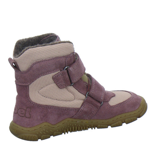 Koel Winterschuhe Mädchen Barefoot Shoes Velcro Rosa
