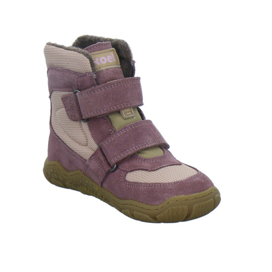 Koel Winterschuhe Mädchen Barefoot Shoes Velcro Rosa