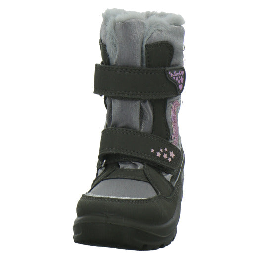 Lurchi Winterschuhe Mädchen Kanani Blinker Grau-kombi