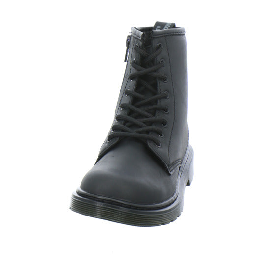 Dr. Martens 1460 Serena Mono Junior Winterschuhe warm gefüttert Schwarz - 360° Ansicht