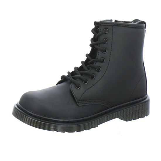 Dr. Martens 1460 Serena Mono Junior Winterschuhe warm gefüttert Schwarz - 360° Ansicht