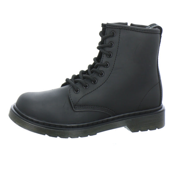 Dr. Martens 1460 Serena Mono Junior Winterschuhe warm gefüttert Schwarz - 360° Ansicht