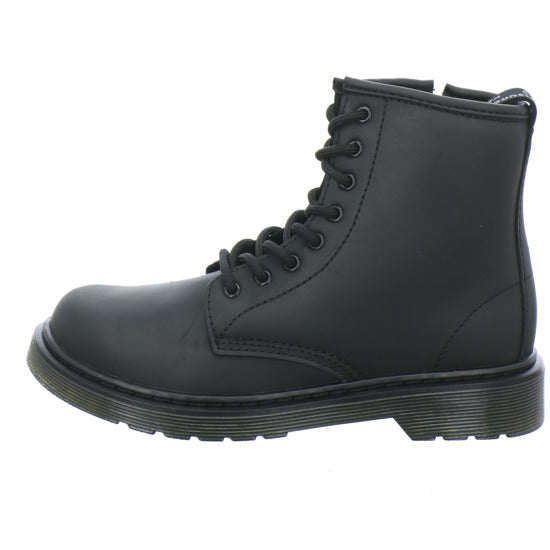 Dr. Martens 1460 Serena Mono Junior Winterschuhe warm gefüttert Schwarz - 360° Ansicht