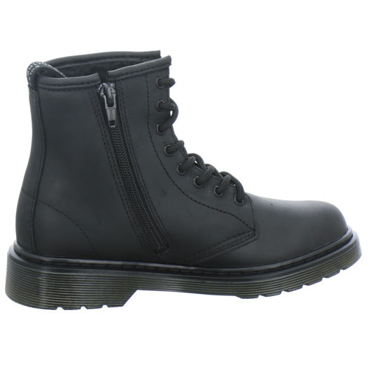 Dr. Martens 1460 Serena Mono Junior Winterschuhe warm gefüttert Schwarz - 360° Ansicht