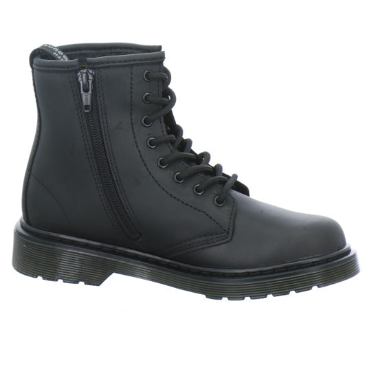 Dr. Martens 1460 Serena Mono Junior Winterschuhe warm gefüttert Schwarz - 360° Ansicht