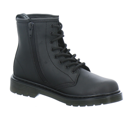 Dr. Martens 1460 Serena Mono Junior Winterschuhe warm gefüttert Schwarz - 360° Ansicht