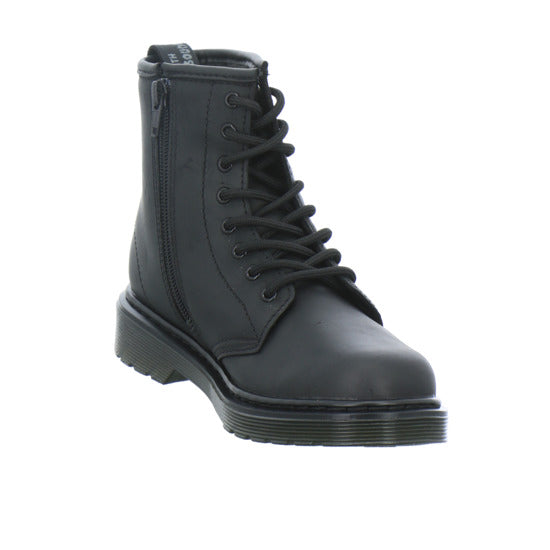 Dr. Martens 1460 Serena Mono Junior Winterschuhe warm gefüttert Schwarz - 360° Ansicht