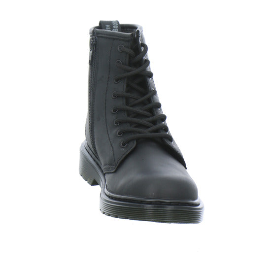 Dr. Martens 1460 Serena Mono Junior Winterschuhe warm gefüttert Schwarz - 360° Ansicht