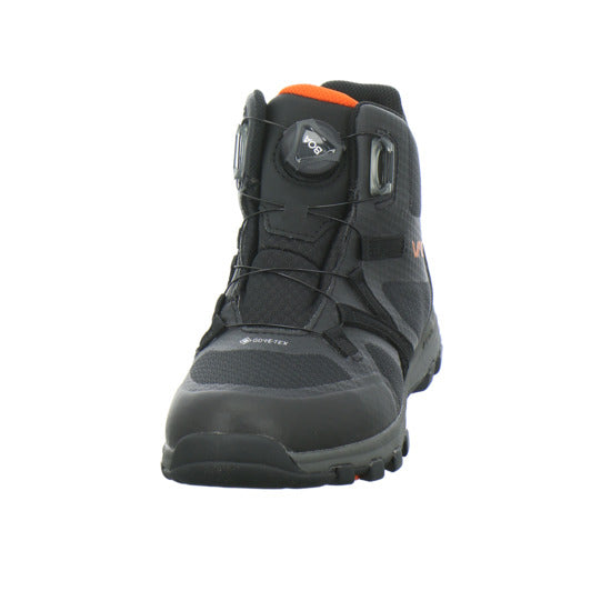 Vado Hiker Winterschuhe warm gefüttert Schwarz-kombi - 360° Ansicht
