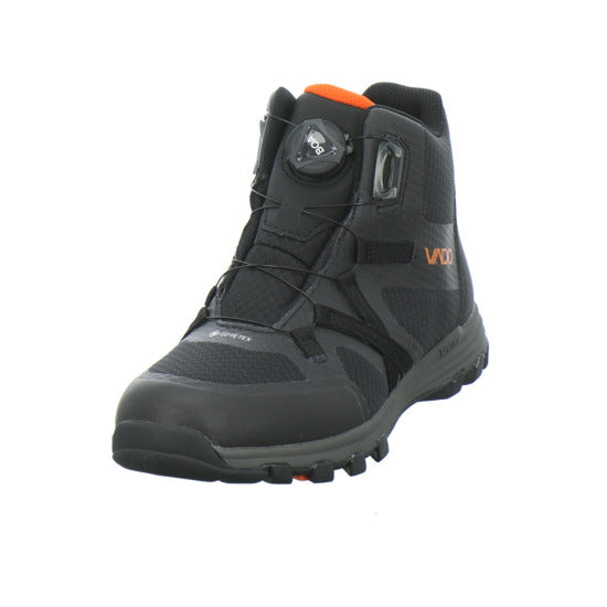 Vado Hiker Winterschuhe warm gefüttert Schwarz-kombi - 360° Ansicht