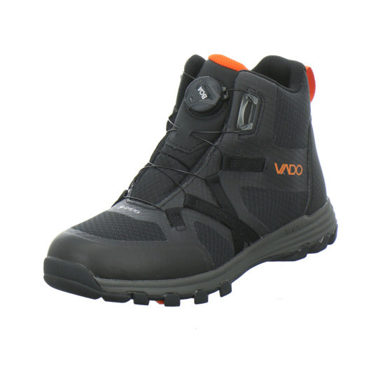 Vado Hiker Winterschuhe warm gefüttert Schwarz-kombi - 360° Ansicht