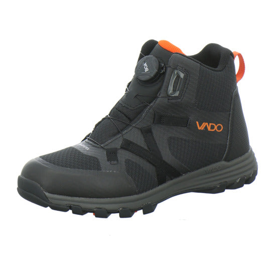 Vado Hiker Winterschuhe warm gefüttert Schwarz-kombi - 360° Ansicht
