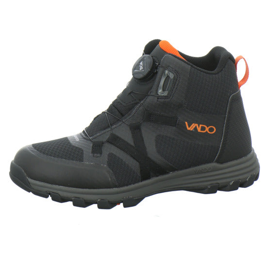 Vado Hiker Winterschuhe warm gefüttert Schwarz-kombi - 360° Ansicht