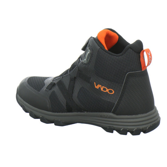 Vado Hiker Winterschuhe warm gefüttert Schwarz-kombi - 360° Ansicht