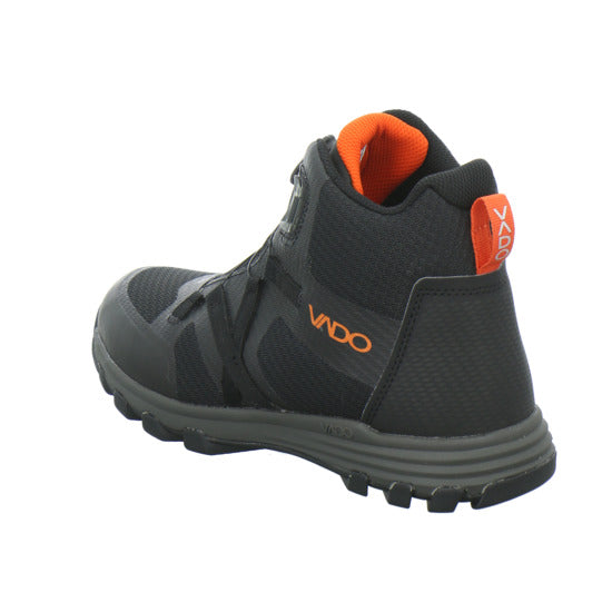Vado Hiker Winterschuhe warm gefüttert Schwarz-kombi - 360° Ansicht