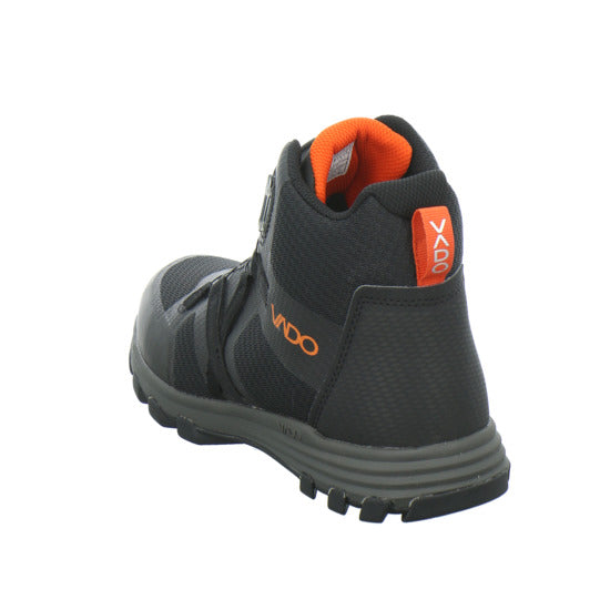 Vado Hiker Winterschuhe warm gefüttert Schwarz-kombi - 360° Ansicht