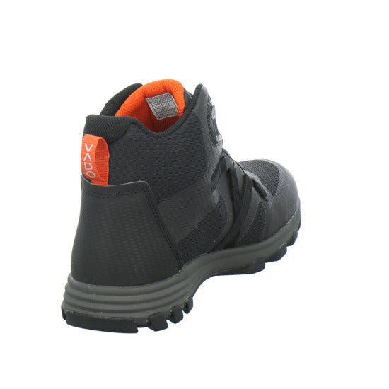 Vado Hiker Winterschuhe warm gefüttert Schwarz-kombi - 360° Ansicht