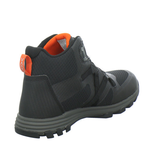 Vado Hiker Winterschuhe warm gefüttert Schwarz-kombi - 360° Ansicht