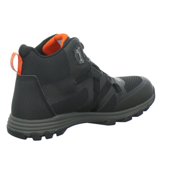Vado Hiker Winterschuhe warm gefüttert Schwarz-kombi - 360° Ansicht