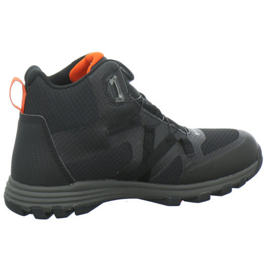 Vado Hiker Winterschuhe warm gefüttert Schwarz-kombi - 360° Ansicht