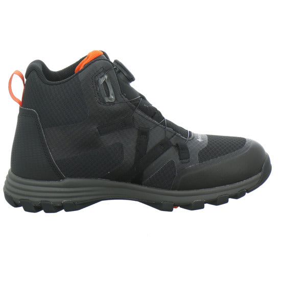 Vado Hiker Winterschuhe warm gefüttert Schwarz-kombi - 360° Ansicht