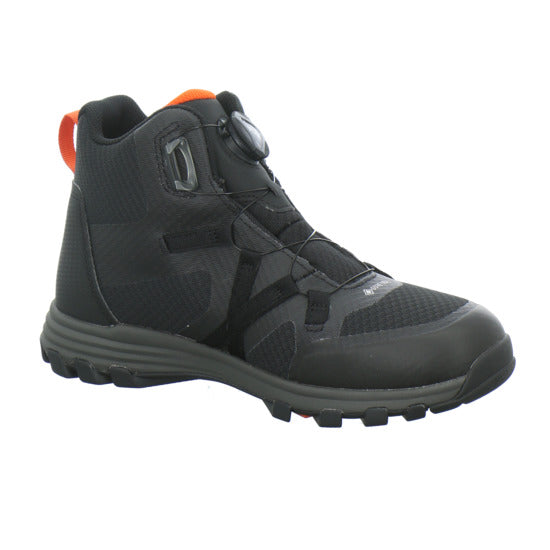 Vado Hiker Winterschuhe warm gefüttert Schwarz-kombi - 360° Ansicht