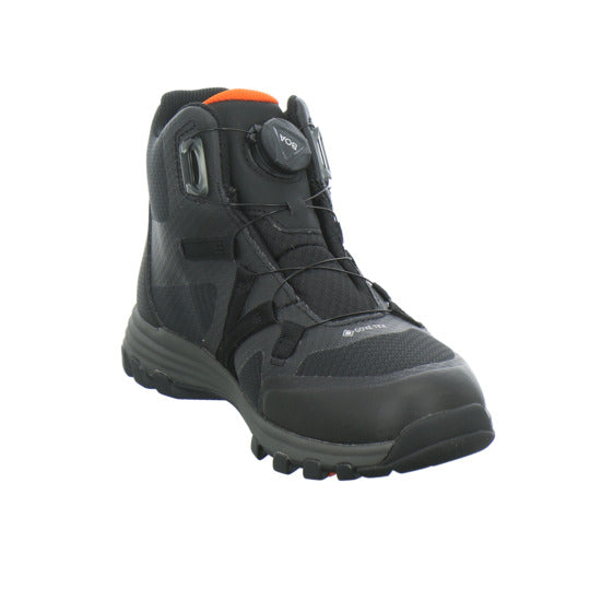 Vado Hiker Winterschuhe warm gefüttert Schwarz-kombi - 360° Ansicht