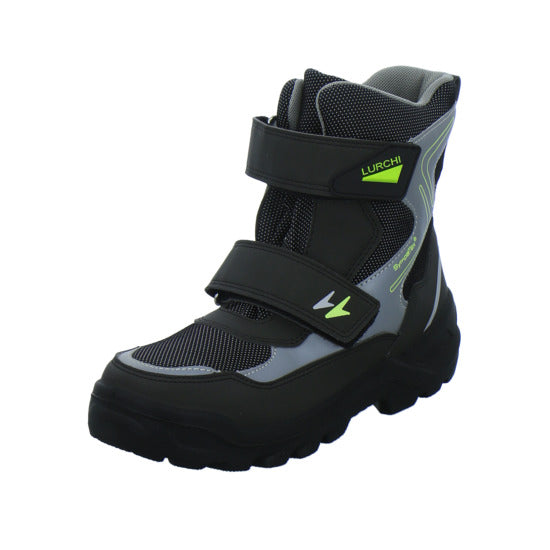Lurchi Winterschuhe Jungen Karmil Schwarz-kombi