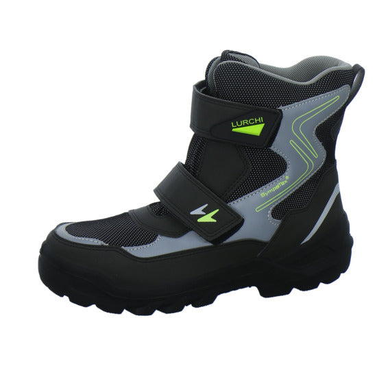 Lurchi Winterschuhe Jungen Karmil Schwarz-kombi