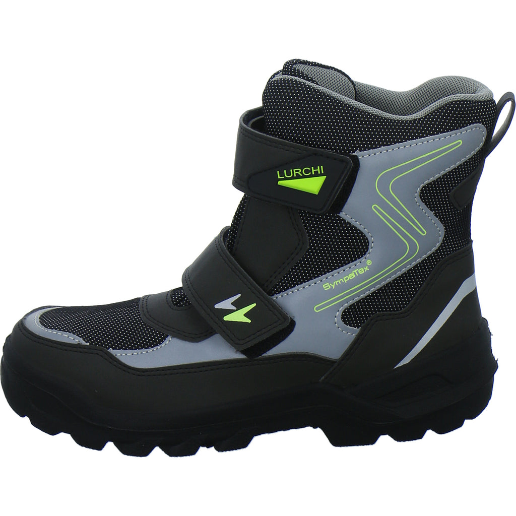 Lurchi Winterschuhe Jungen Karmil Schwarz-kombi