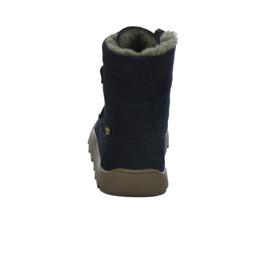 Froddo Barefoot Winterschuhe warm gefüttert Dunkelblau - 360° Ansicht