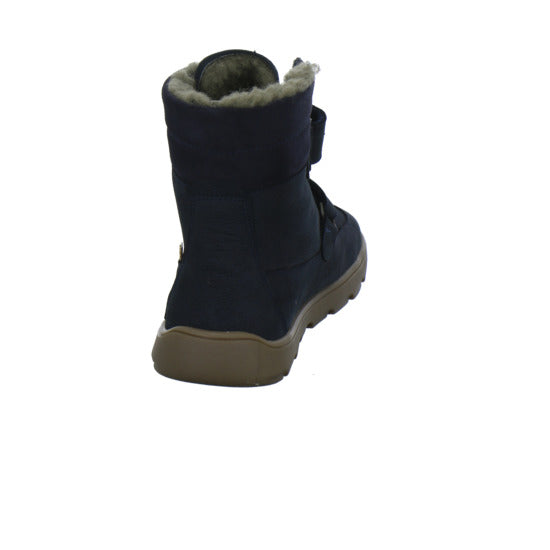 Froddo Barefoot Winterschuhe warm gefüttert Dunkelblau - 360° Ansicht