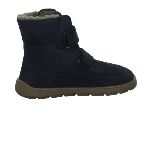 Froddo Barefoot Winterschuhe warm gefüttert Dunkelblau - 360° Ansicht