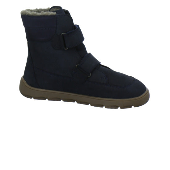 Froddo Barefoot Winterschuhe warm gefüttert Dunkelblau - 360° Ansicht