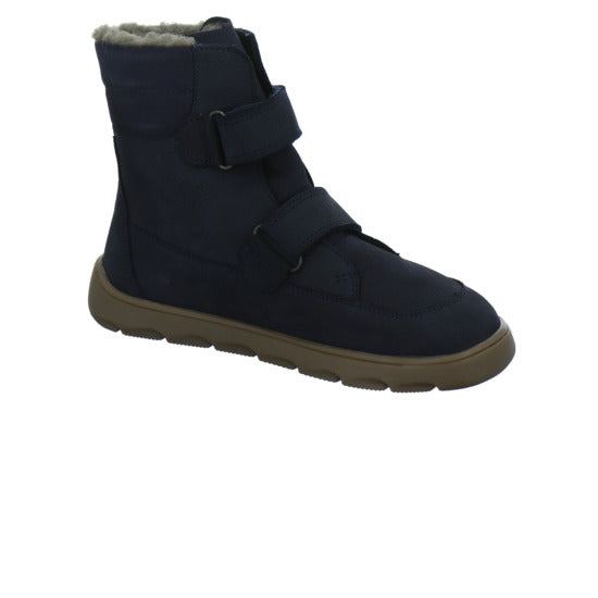 Froddo Barefoot Winterschuhe warm gefüttert Dunkelblau - 360° Ansicht