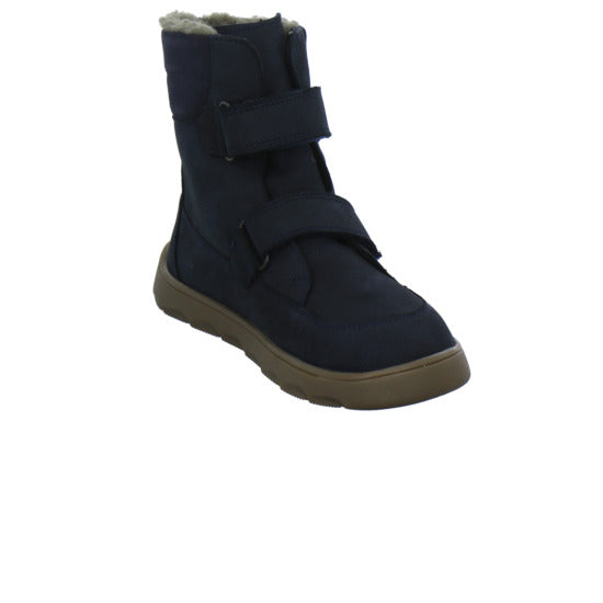 Froddo Barefoot Winterschuhe warm gefüttert Dunkelblau - 360° Ansicht
